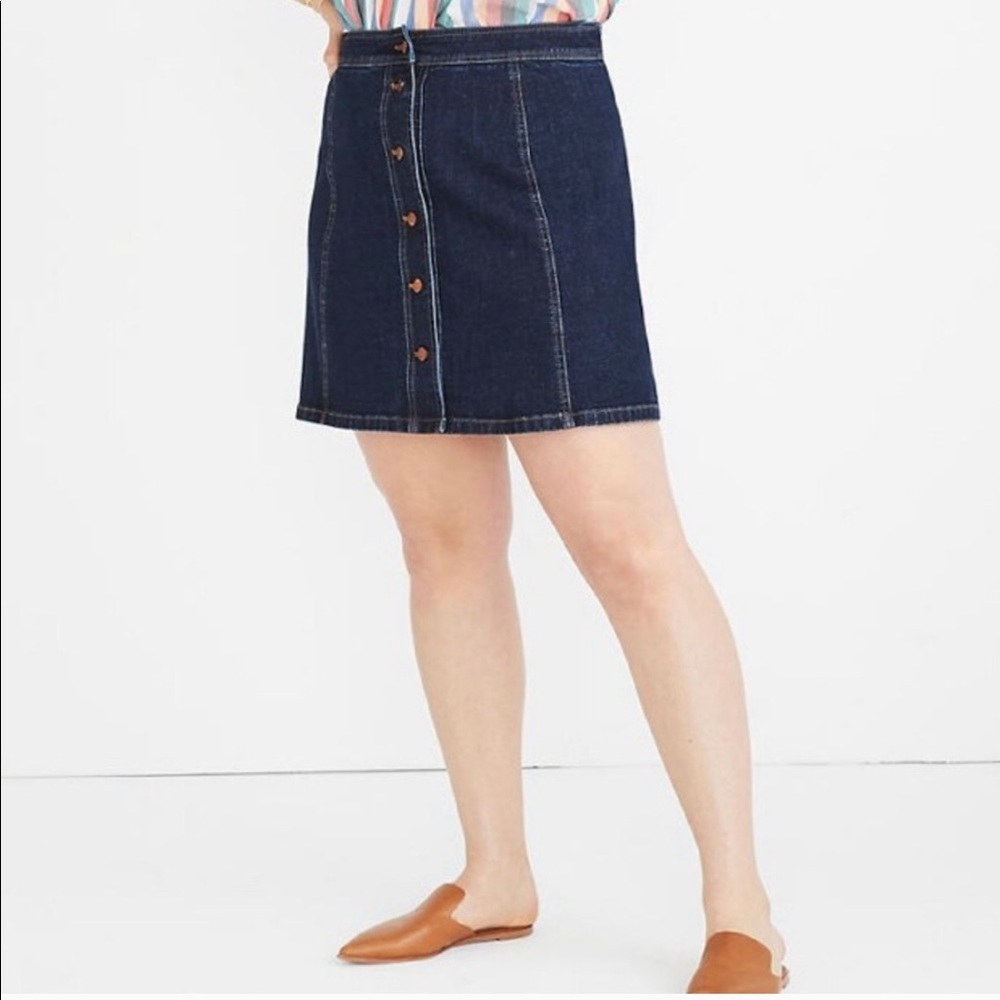 Madewell Denim Skirt Size 24